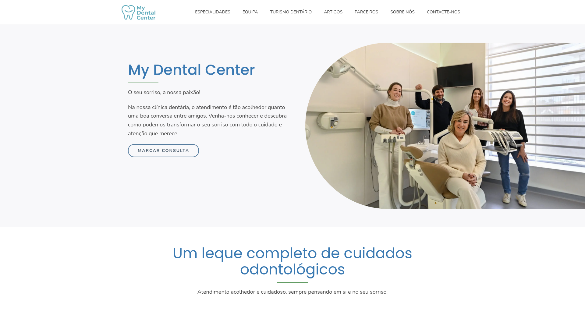 Projeto My Dental Center